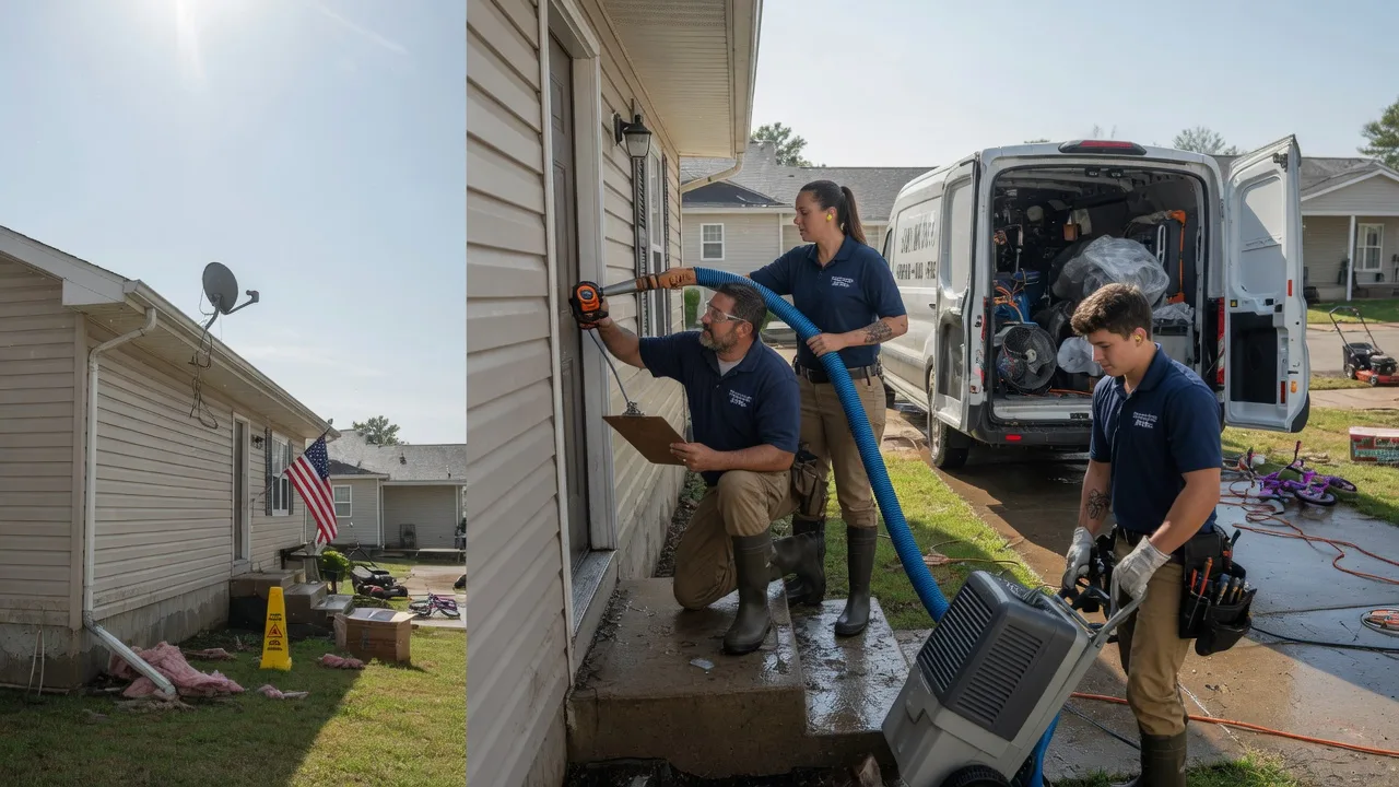 Ceiling Water Damage Restoration in Sweetwater, OK near me