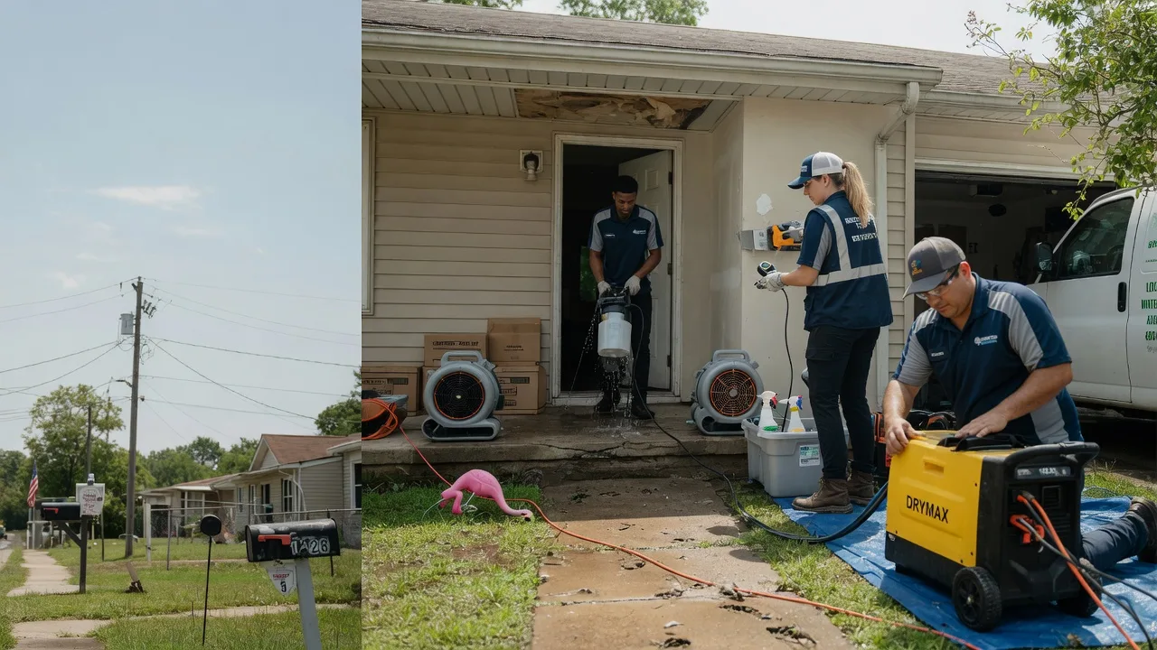 Storm Damage Water Removal in Sweetwater, OK near me